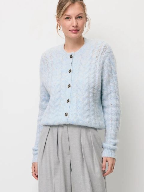 Bizuu kardigan z dodatkiem wełny EZELLA