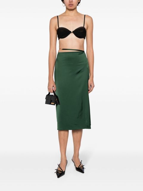 Jacquemus La Jupe Notte midi skirt - Green - zdjęcie produktu nr 2