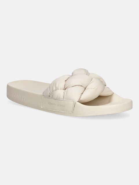 Tommy Jeans klapki damskie TJW BRAIDED SLIDES - zdjęcie produktu nr 1