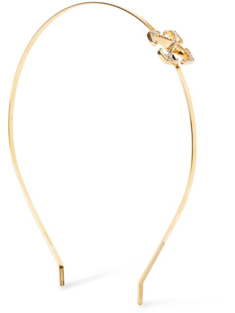 Off-White Arrow headband - Gold