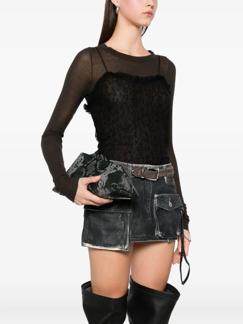 The Attico 8.30 PM clutch bag - Black - zdjęcie produktu nr 2