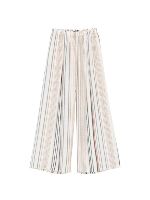 Eleh striped-pattern trousers - Neutrals - zdjęcie produktu nr 1