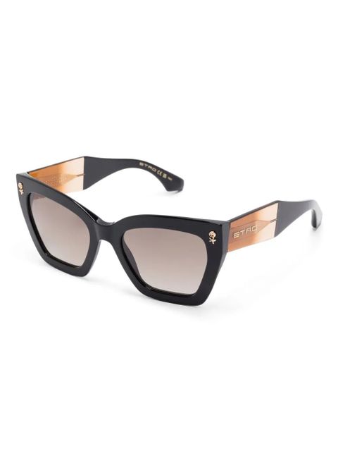ETRO butterfly-frame sunglasses - Black - zdjęcie produktu nr 2