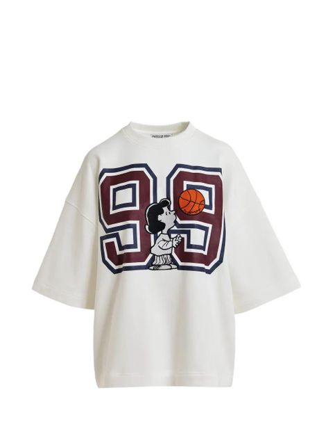 Essentiel Antwerp x Peanuts Lucy-print T-shirt - White - zdjęcie produktu nr 1