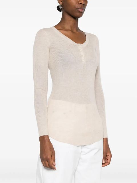 ISABEL MARANT Idite top - Neutrals