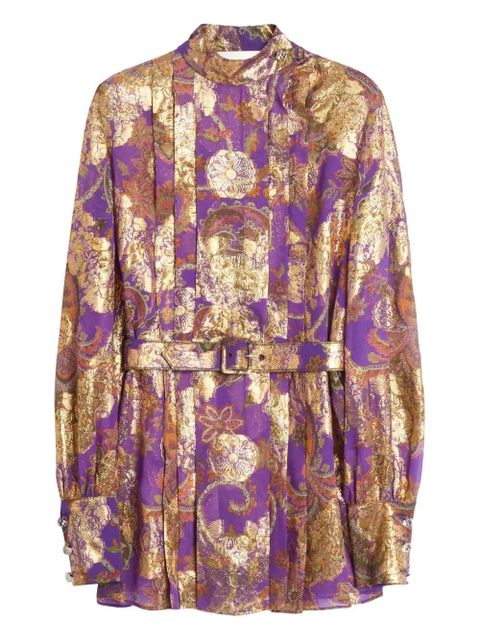 Valentino Garavani Apres L'Hiver blouse - Purple - zdjęcie produktu nr 1