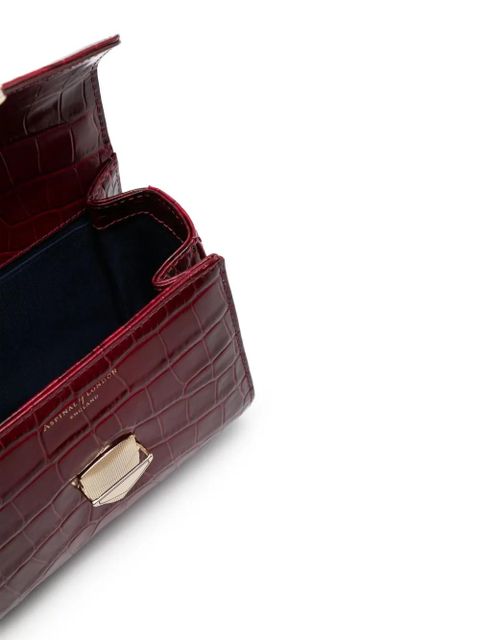 Aspinal Of London mini Mayfair top-handle bag - Red