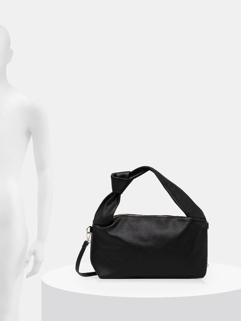 Answear.LAB torebka skórzana kolor czarny