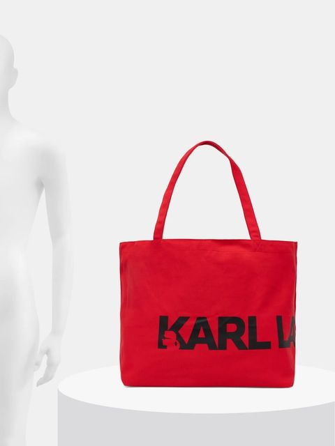 Karl Lagerfeld torebka K/ESSENTIAL kolor czerwony A1W50060