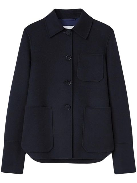 Jil Sander cashmere shirt jacket - Blue - zdjęcie produktu nr 1