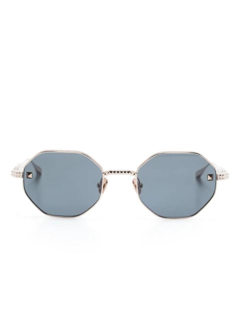 VALENTINO GARAVANI EYEWEAR V-Stud sunglasses - Gold - zdjęcie produktu nr 1