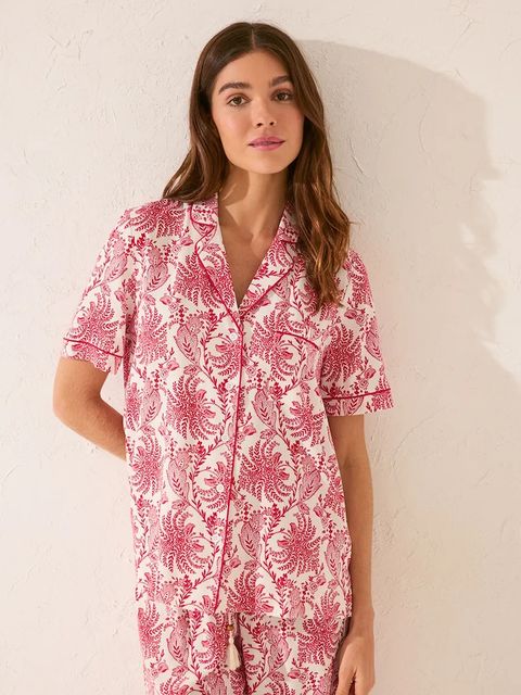 women'secret piżama damska kolor czerwony 4859416 - zdjęcie produktu nr 2