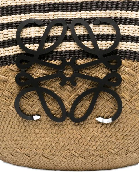 LOEWE large Anagram basket bag - Green