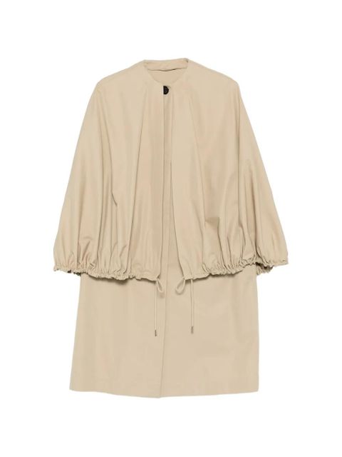 TOTEME detachable-cape coat - Neutrals - zdjęcie produktu nr 1
