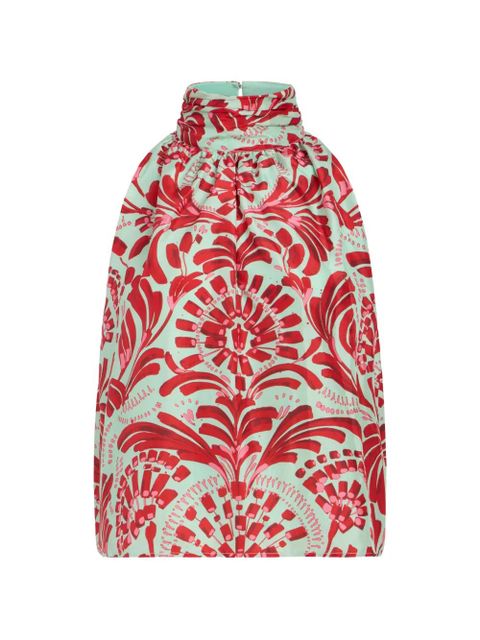 Marie Oliver Goldie floral blouse - Blue - zdjęcie produktu nr 1