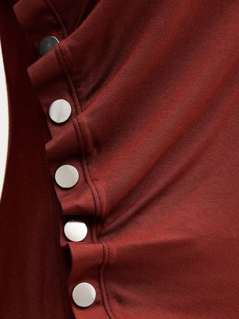 Sisley longsleeve kolor brązowy 3JPXL108C