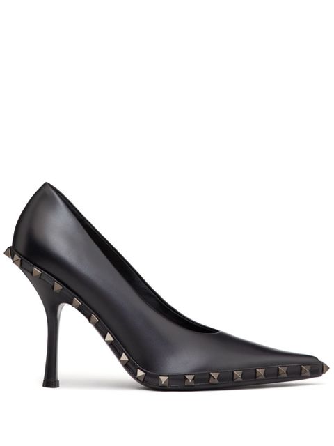 Valentino Garavani 100mm Rockstud pumps - Black - zdjęcie produktu nr 1