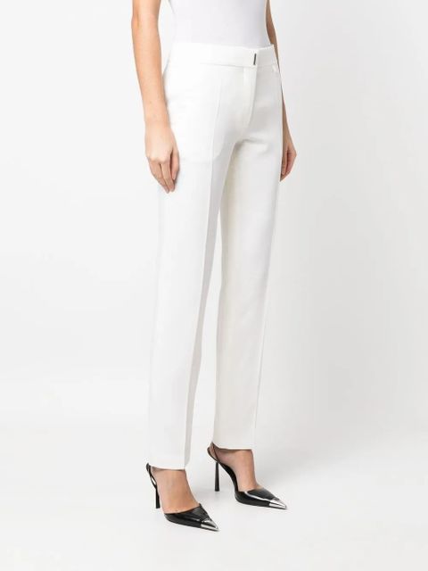 Givenchy logo-plaque tailored trousers - White - zdjęcie produktu nr 2