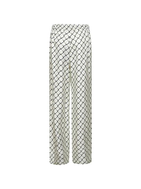 Gucci horsebit elasticated print trousers - White - zdjęcie produktu nr 2