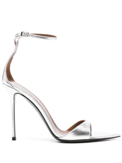 Giuseppe Zanotti 105mm Intriigo sandals - Silver - zdjęcie produktu nr 1