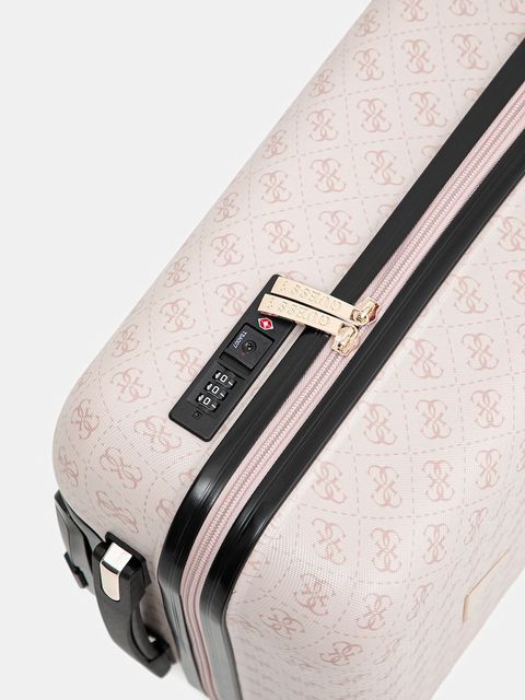 Guess walizka JESCO kolor różowy TWHB83 89983