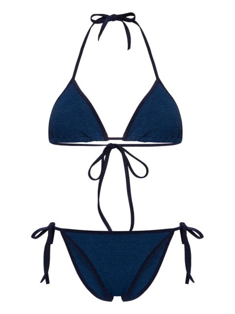 Hunza G Gina shirred bikini - Blue - zdjęcie produktu nr 1