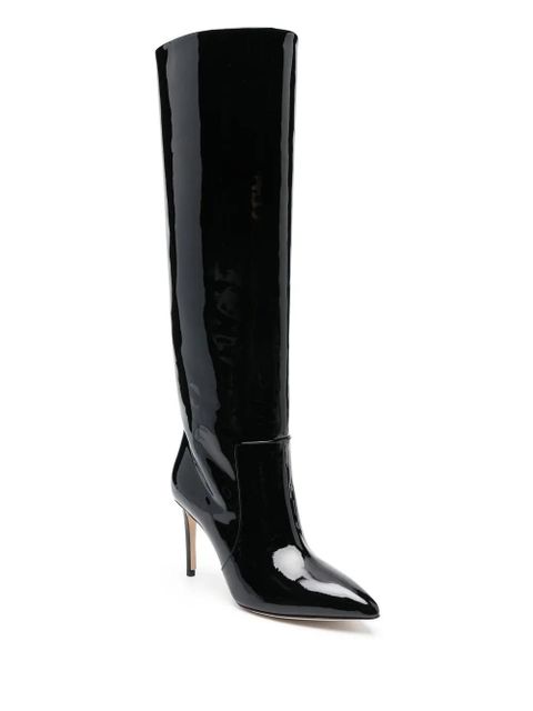 Paris Texas pointed-toe 90mm heeled boots - Black - zdjęcie produktu nr 2