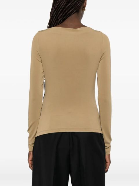 Max Mara Gomma ruched top - Neutrals