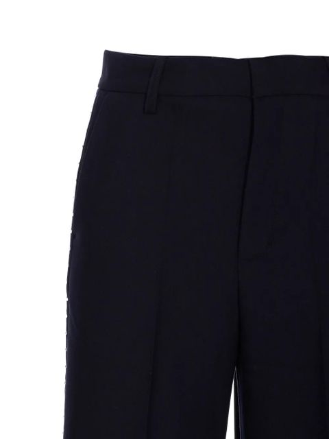 Zadig&Voltaire crystal-embellished trousers - Blue