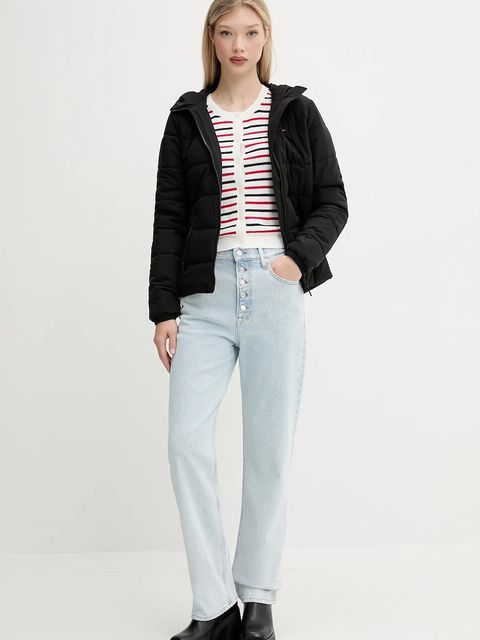 Tommy Jeans kurtka kolor czarny przejściowa DW0DW20959 - zdjęcie produktu nr 2