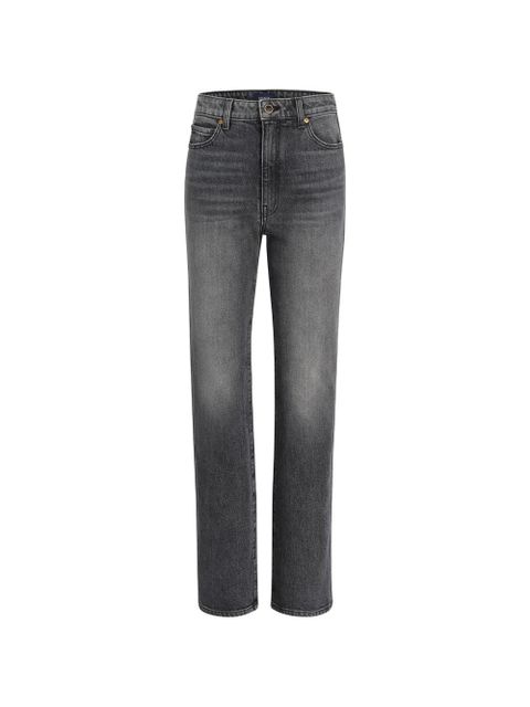 KHAITE Danielle straight-leg jeans - Grey - zdjęcie produktu nr 1