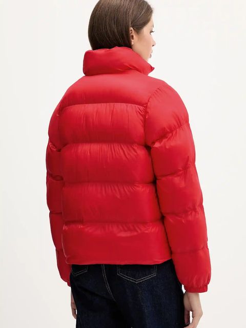 adidas Originals kurtka kolor czerwony zimowa JD0422 - zdjęcie produktu nr 2