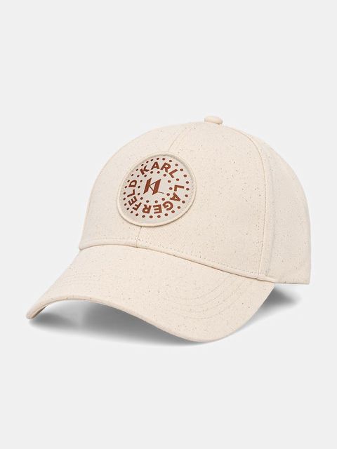 Karl Lagerfeld bejsbolówka damska bawełniana K/CIRCLE - zdjęcie produktu nr 2