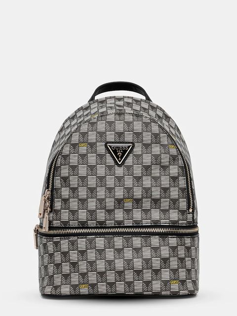 Guess plecak FOLLIE damski kolor czarny mały wzorzysty TWLW96 76032 - zdjęcie produktu nr 1