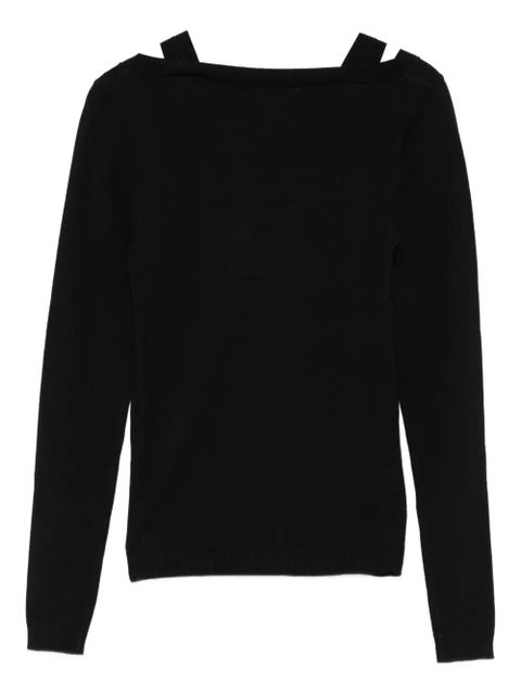 Gimaguas Étoile double-layer sweater - Black