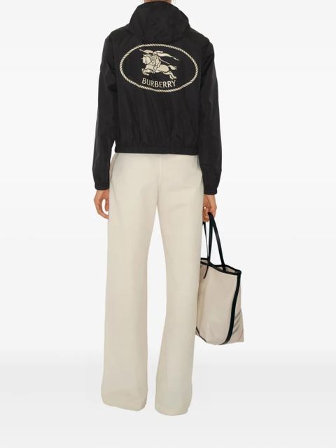 Burberry Knight-print jacket - Black