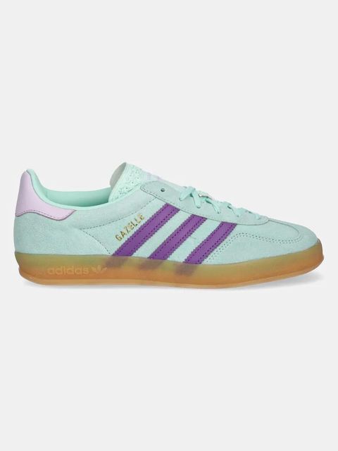 adidas Originals sneakersy zamszowe Gazelle Indoor W damskie kolor turkusowy JQ0192 - zdjęcie produktu nr 2