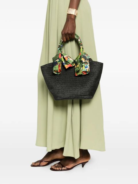 FARM Rio printed handle tote bag - Black - zdjęcie produktu nr 2