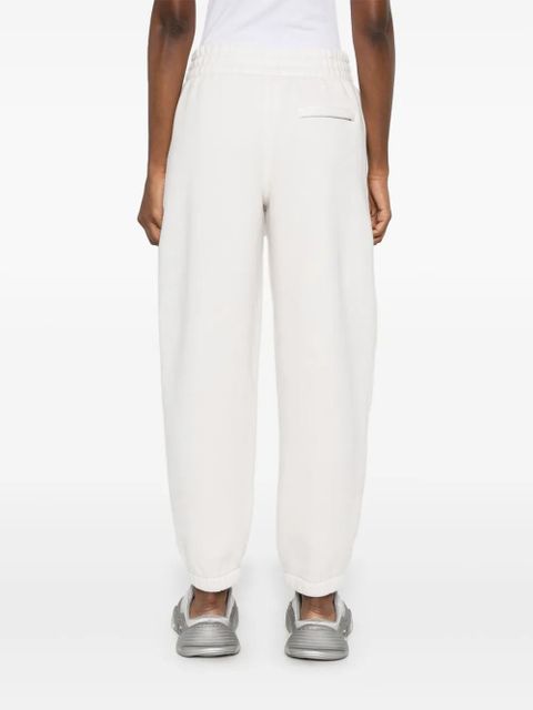Alexander Wang logo-print track pants - White