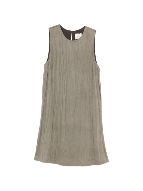 Alysi sleeveless crinkled mini dress - Grey - zdjęcie produktu nr 1