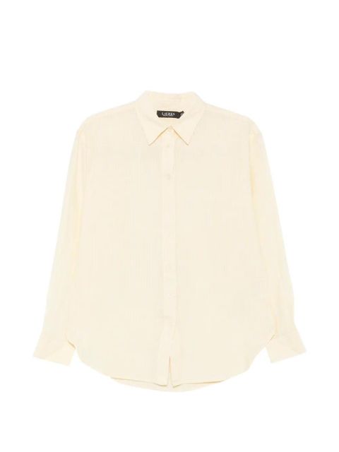 Lauren Ralph Lauren striped long-sleeve shirt - Yellow - zdjęcie produktu nr 1