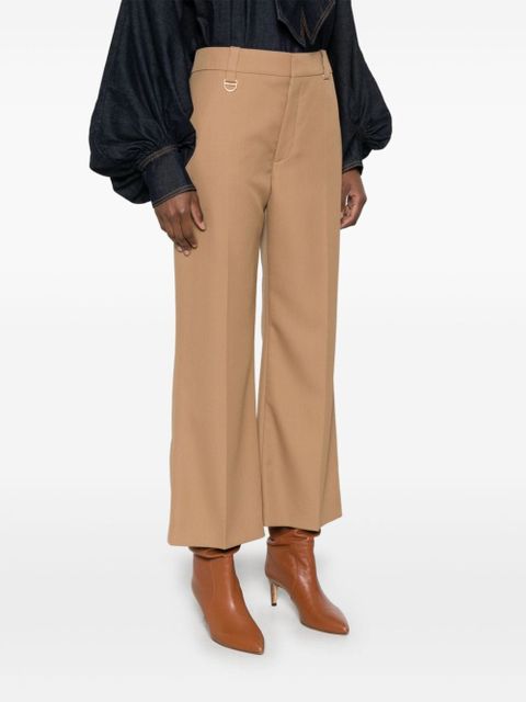Chloé cropped trousers - Brown