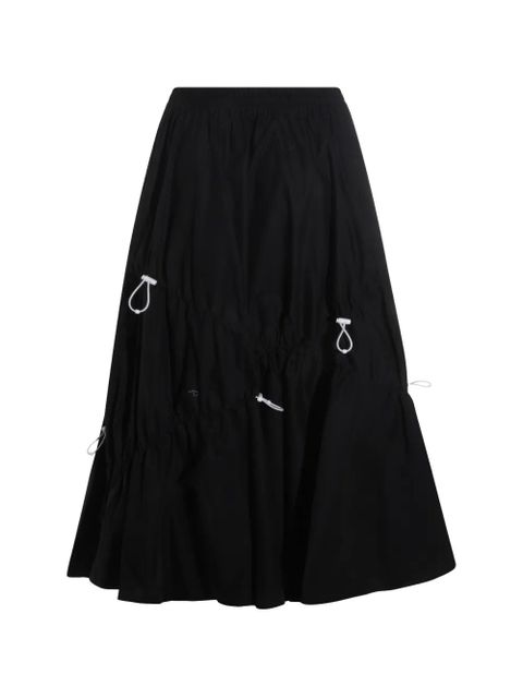 Moschino drawstring midi skirt - Black - zdjęcie produktu nr 2