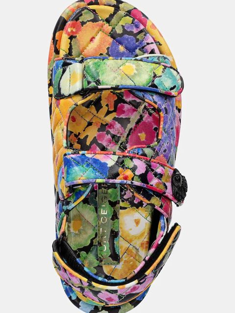 Kurt Geiger London sandały skórzane Orson damskie kolor multicolor na platformie 3469609109