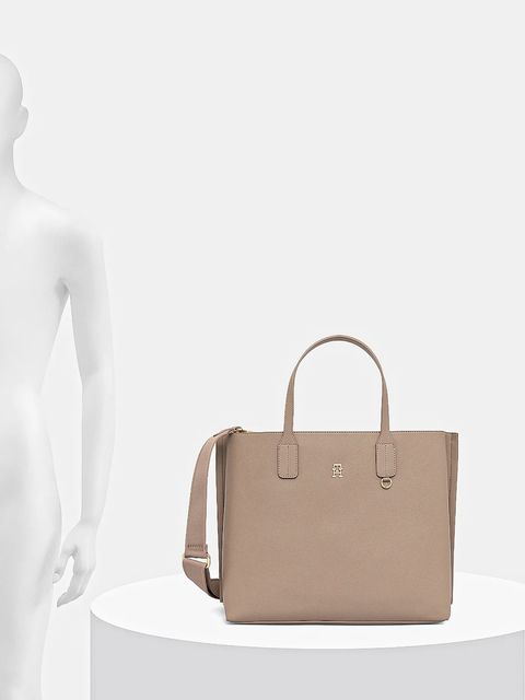 Tommy Hilfiger torebka kolor beżowy AW0AW17463