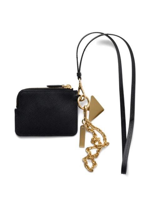 Prada logo leather wallet - Black - zdjęcie produktu nr 2