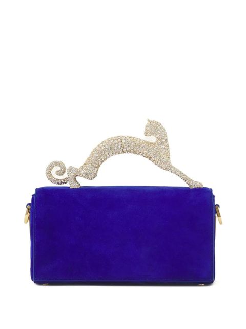 Lanvin embellished animal chain tote bag - Blue - zdjęcie produktu nr 2