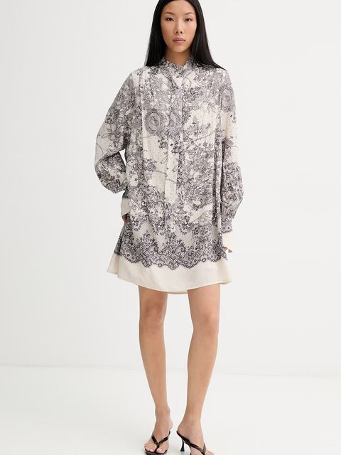 Blugirl Blumarine sukienka z wiskozy - zdjęcie produktu nr 1