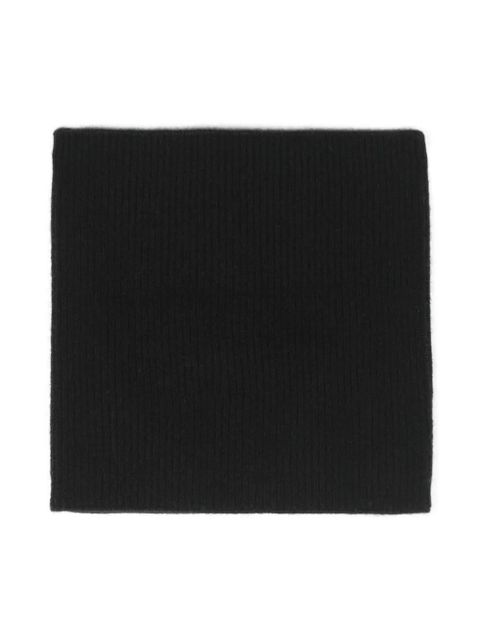 TOTEME ribbed cashmere neck warmer - Black - zdjęcie produktu nr 1