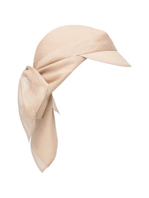 Ruslan Baginskiy self-tie peaked hat - Neutrals - zdjęcie produktu nr 1